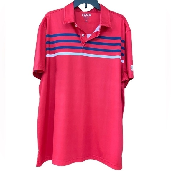 Izod Golf Short Sleeves Size XL - Picture 1 of 8